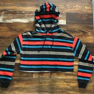 Urban Outfitters Cropped Sweatshirt with Hood